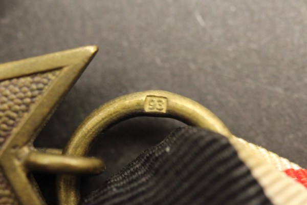 War Merit Cross on ribbon with manufacturer 93
