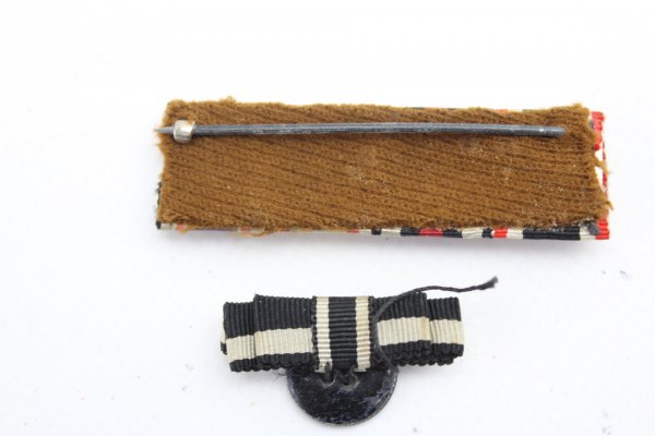 Konvolut 4 er Feldspange und Knopflochspange