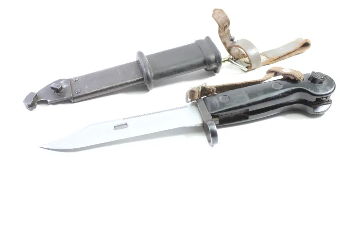 East German Army (NVA) combat knife with bayonet for AK47/M59 rifles