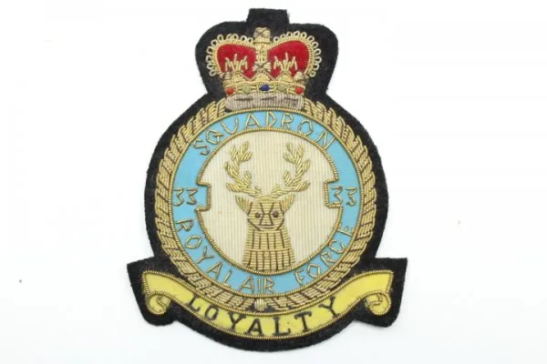 Uniform badge English, worn