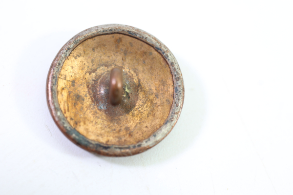 5 Metall Knöpfe mit Wappen, Bestand aus einer alten Uniformschneiderei