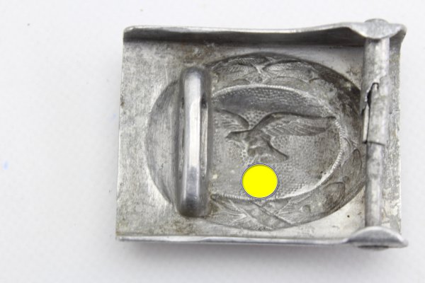 Luftwaffe belt buckle denazified Manufacturer: without