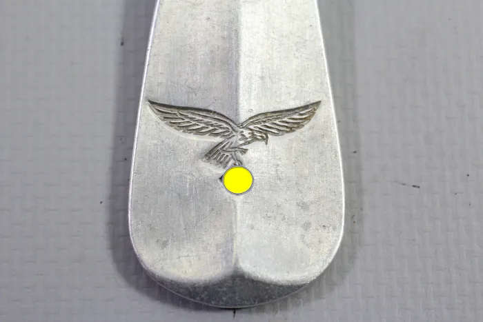 Luftwaffe Gabel Kantinenbesteck 1940 Fl.U.V, HMZ 40