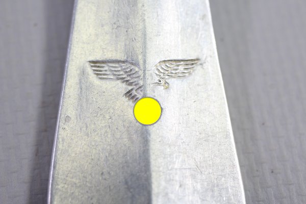 Luftwaffe Canteen Cutlery Fork 1940 Fl.U.V, W.U.S 39