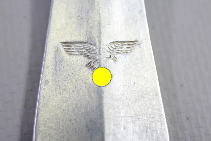 Luftwaffe Gabel Kantinenbesteck 1940 Fl.U.V sowie W.U.S 39