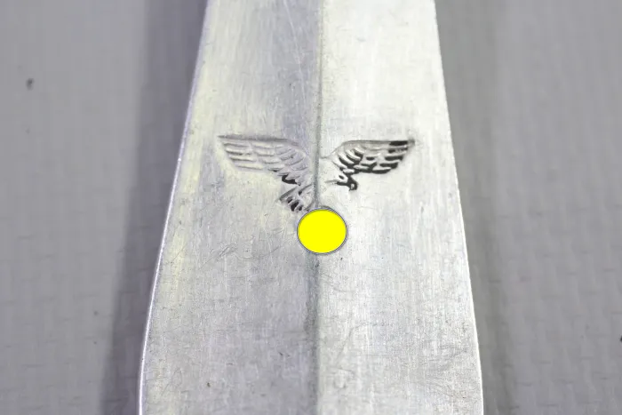 Luftwaffe Canteen Cutlery Fork 1940 Fl.U.V, W.U.S 39