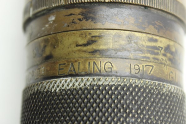 1.Weltkrieg Marine Fernrohr – Teleskope - für Geschütz, Hersteller W. Ottway & C, Ealing 1917 Großbritannien