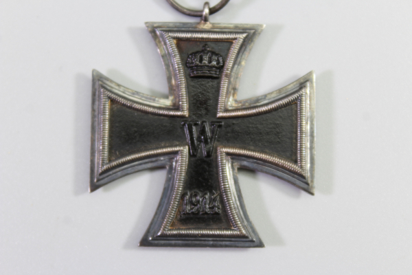 Eisernes Kreuz 2. Klasse 1914 Hersteller W am Band für Kämpfer