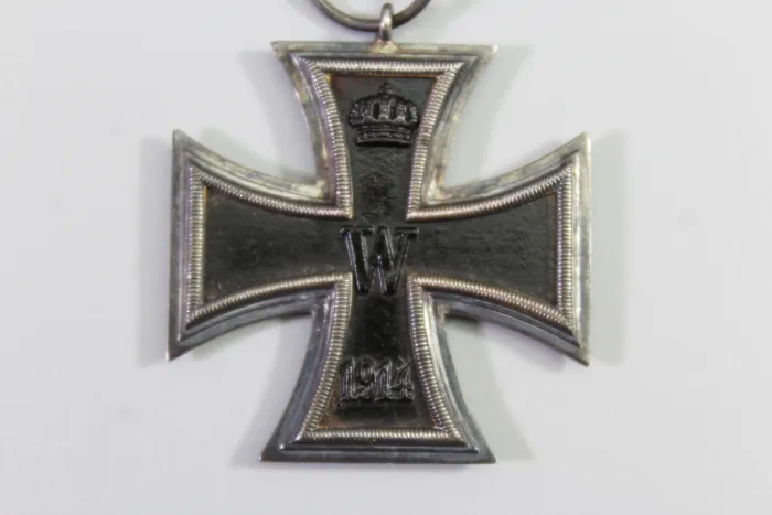 Iron Cross 2nd Class 1914, manufacturer W on ribbon, for combatants