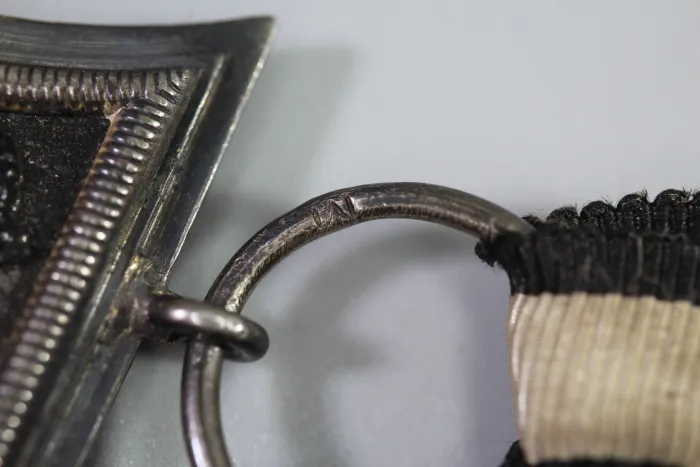 Iron Cross 2nd Class 1914, manufacturer W on ribbon, for combatants