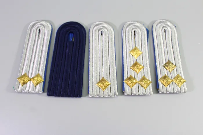 Collection of shoulder boards from the East German National People's Army (NVA) / GDR
