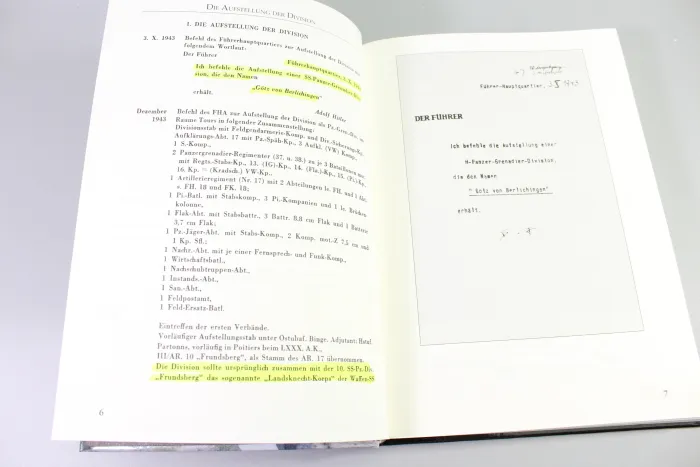 Buch „Die Eiserne Faust: Chronik der 17. SS-Panzergrenadier-division „Götz von Berlichingen““