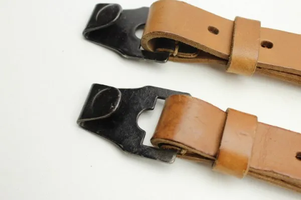 Ww2 Wehrmacht DAK, Africa south front strap for belt 1944, manufacturer gyb