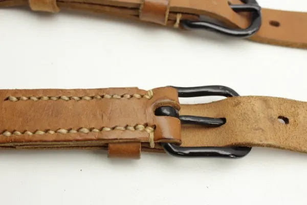 Ww2 Wehrmacht DAK, Africa south front strap for belt 1944, manufacturer gyb