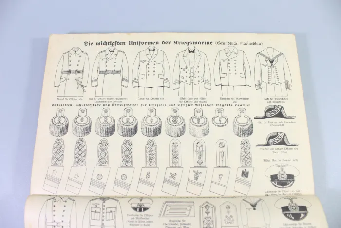 "The Recruit" A training manual for young soldiers, dated 1935/36, 191 pages.  Dust jacket