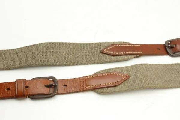 Ww2 Wehrmacht DAK, Africa south front strap for belt 1943, manufacturer ftq