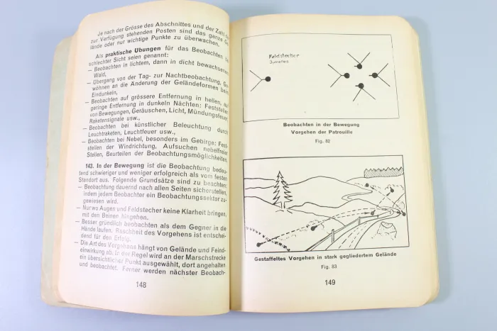 Wehrmacht 4 Taschenbücher, Jungwehr, Ausbildung Infanterie, Gefechtsausbildung