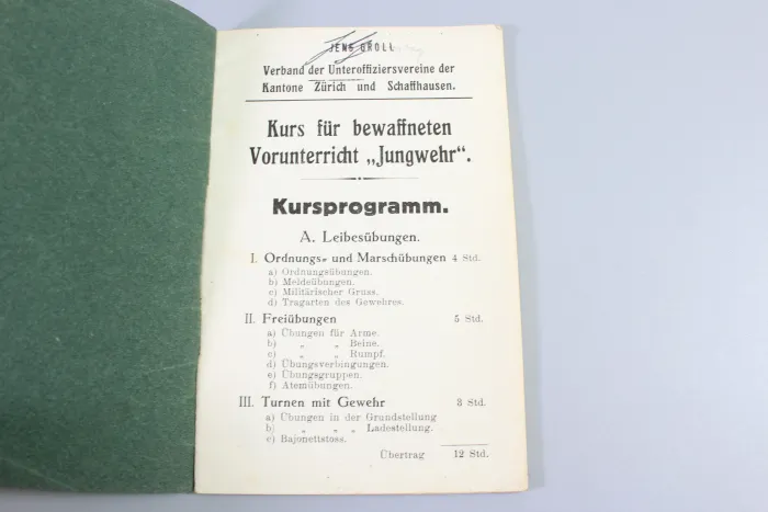 Wehrmacht 4 Taschenbücher, Jungwehr, Ausbildung Infanterie, Gefechtsausbildung