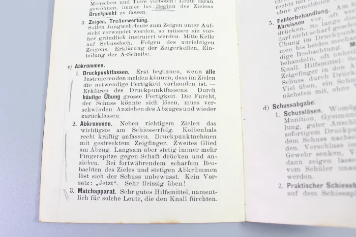 Wehrmacht 4 Taschenbücher, Jungwehr, Ausbildung Infanterie, Gefechtsausbildung