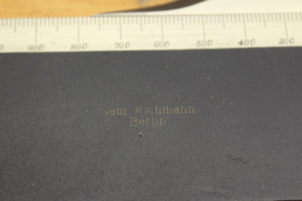 Ww2 Wehrmacht coordinate slide manufacturer Wichmann