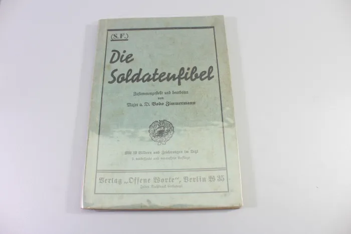 Das Liederbuch der Bautruppen u. Die Soldatenfibel Ausbildungsunterlagen