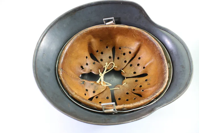 Stahlhelm M35 Luftwaffe – Doppel-Emblem | Seltene Originalausführung