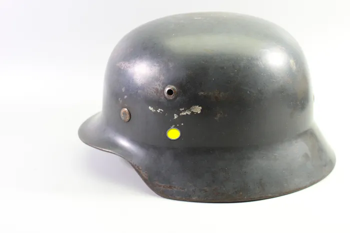 Stahlhelm M35 Luftwaffe – Doppel-Emblem | Seltene Originalausführung