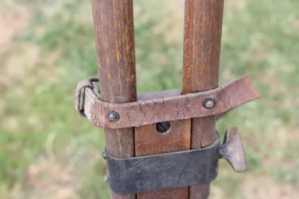 Wehrmacht wooden tripod for optical devices, observation devices, etc.