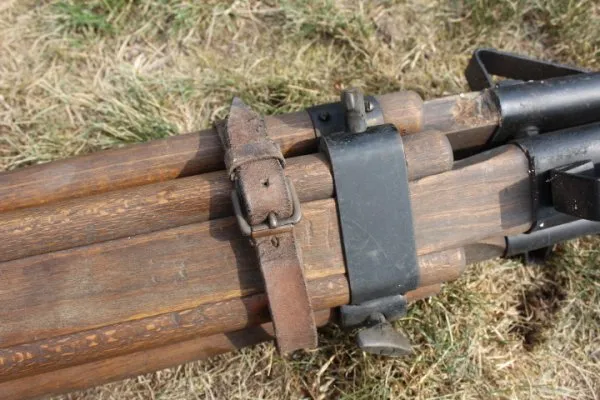 Wehrmacht wooden tripod for optical devices, observation devices, etc.