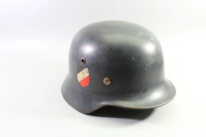 Stahlhelm M35 Luftwaffe – Doppel-Emblem | Seltene Originalausführung