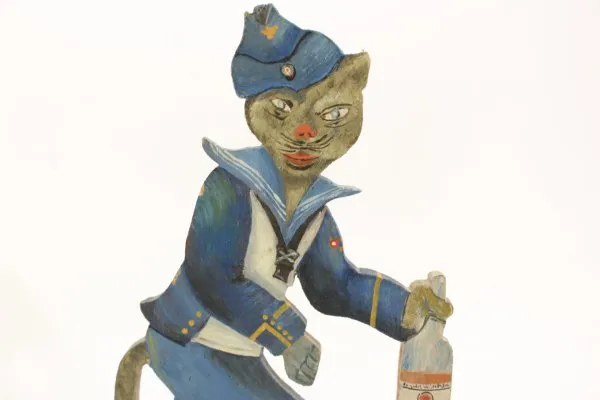 Ww2 Kriegsmarine boat mascot of the NJL night chase guide ship Togo