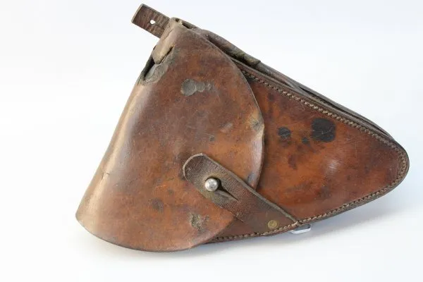 Lederholster für Pistole MAB Modell D, der bekannten Cal 7,65 mm Wehrmacht Waffe