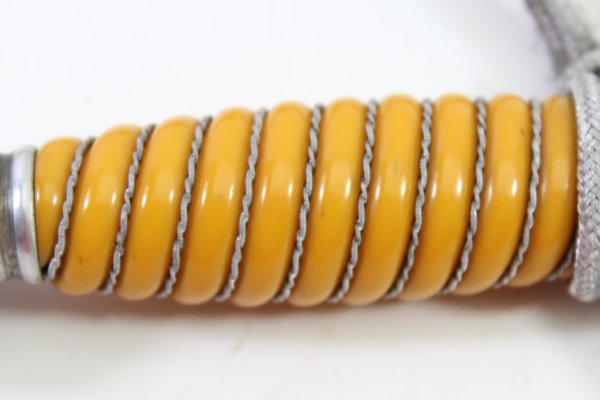 Very fine Luftwaffe officer's dagger with an orange grip, manufactured by SMF, Solingen.