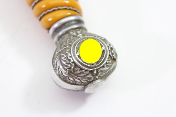 Very fine Luftwaffe officer's dagger with an orange grip, manufactured by SMF, Solingen.