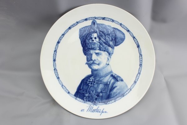 Regimental plate: Meissen porcelain, Infantry Regiment "Field Marshal von Mackensen"
