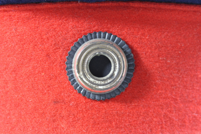 Original blue Imperial-era visor cap for officers in good condition