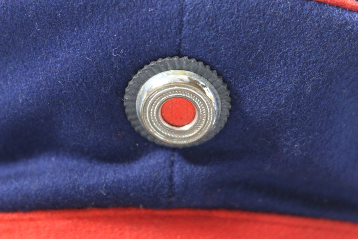 Original blue Imperial-era visor cap for officers in good condition