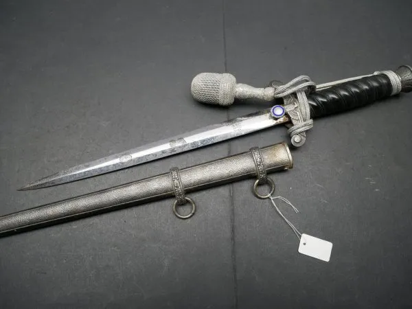 Railway protection - dagger for railway protection officers 1st model with portepee - manufacturer Robert Klaas Solingen