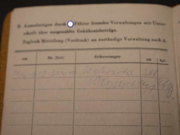 SS pay book from the legendary SS Panzer Regiment 1 "Leibstandarte AH" with entry Panzerkampfabzeichen II. Tier in silver