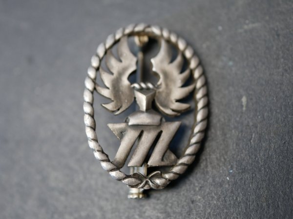 Luftwaffe parachute troops / paratroopers - Meindl commemorative badge, Airborne Assault Regiment 1 + commemorative badge