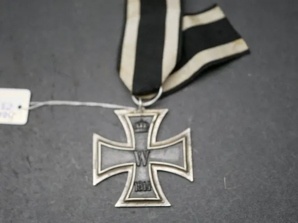 EK2 Eisernes Kreuz 2. Klasse 1914 am Band