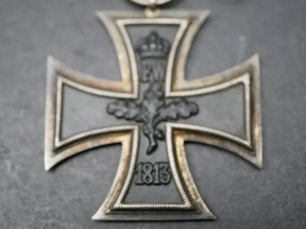 EK2 Eisernes Kreuz 2. Klasse 1914 mit Hersteller KO am Nichtkämpferband