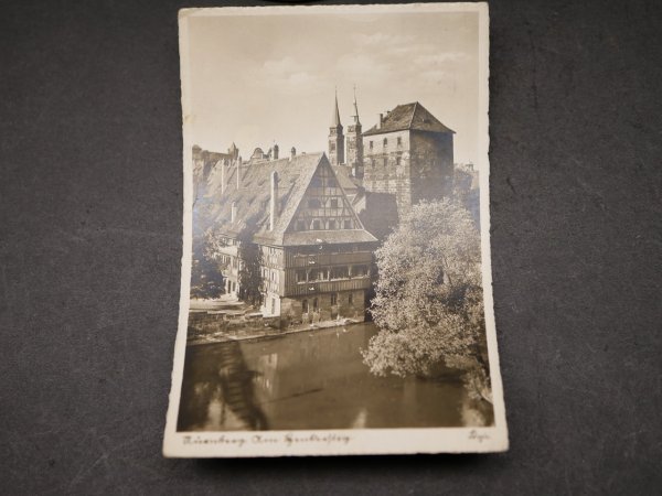 Lot Nuremberg City of the Nazi Party Rallies - Tin + Ashtray + Postcard