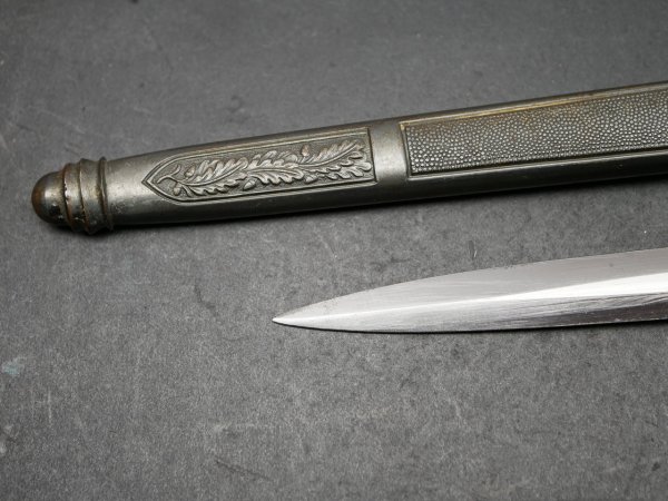 LOD Luftwaffe officer dagger with sword-blade and hanger