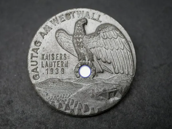 Badge - Gautag at the Westwall Kaiserslautern 1939