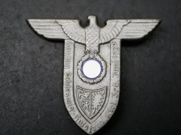 Badge - Gautag Schleswig Holstein Kiel 1937