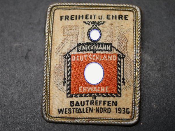 Badge - Freedom and Honor Gautreffen Westfalen-Nord 1936