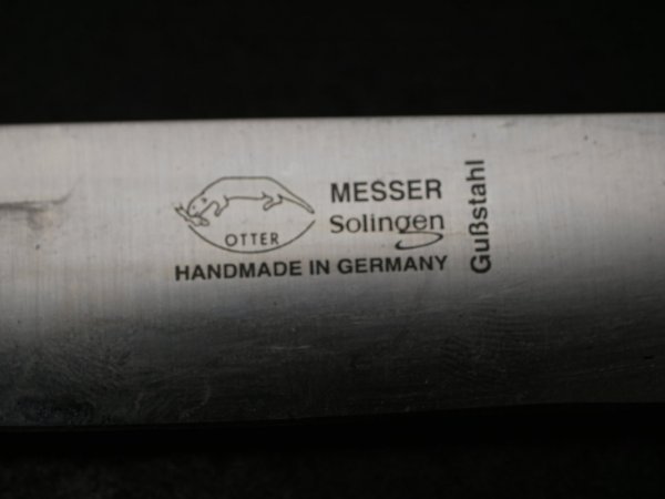 Travel knife - Pastille with lily - Manufacturer Otter Solingen - similar to HJ knife