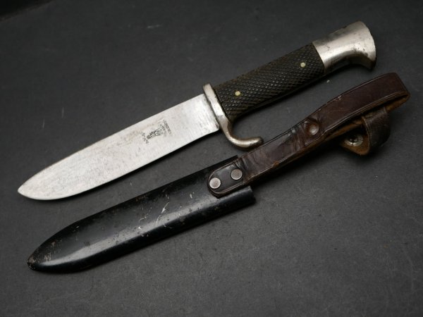 HJ travel knife with manufacturer Anton Wingen Solingen