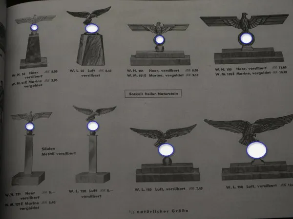 Catalog of the metal goods factory Emmerich & Schöning, Berlin 1938 - Wehrmacht shooting and honorary prizes